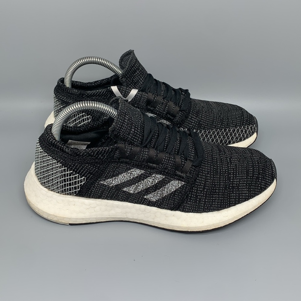 Adidas PureBOOST Go Black Running Shoes B75822 Women's Sz 8.5 EU 40-2/3